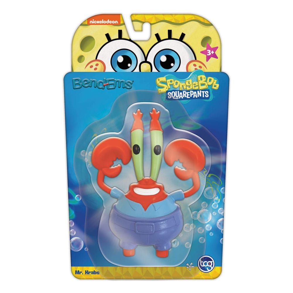 SpongeBob SquarePants Bend-Ems Akční Figure Mr. Krabs 15 cm TCG Toys