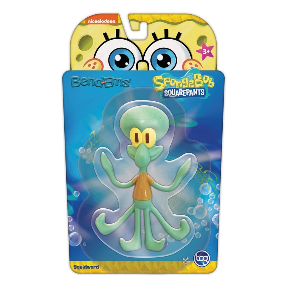SpongeBob SquarePants Bend-Ems Akční Figure Squidward 15 cm TCG Toys