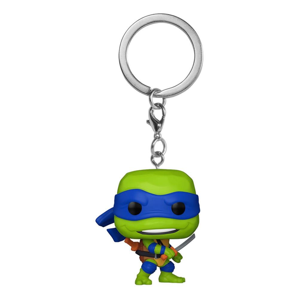 Teenage Mutant Ninja Turtles POP! vinylová Přívěsky na klíče 4 cm Leonardo Display (12) Funko