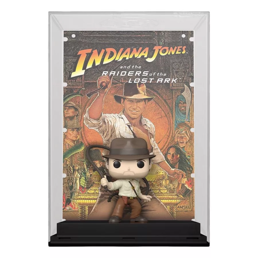 Indiana Jones POP! Movie Plakát & Figure RotLA 9 cm Funko