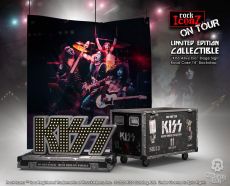 Kiss Rock Ikonz On Tour Road Case Soška + Stage Backdrop Set Alive! Tour