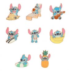 Lilo & Stitch POP! Enamel Pins Stitch Summer 4 cm Sada (24)