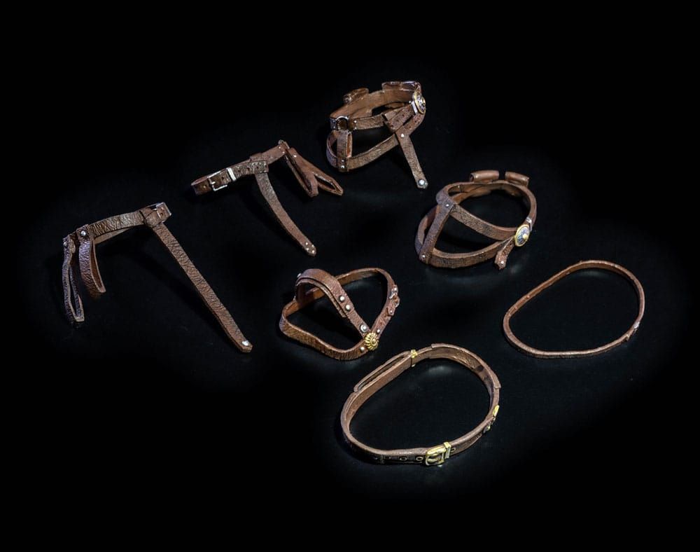 Mythic Legions: All Stars 6 Akční Figure Accessorys Belts Pack (Brown) Four Horsemen Toy Design