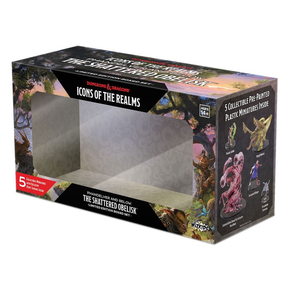 D&D Icons of the Realms: Phandelver and Below Prepainted Miniature The Shattered Obelisk - Limited Edition Boxed Set (Set #29) Wizkids
