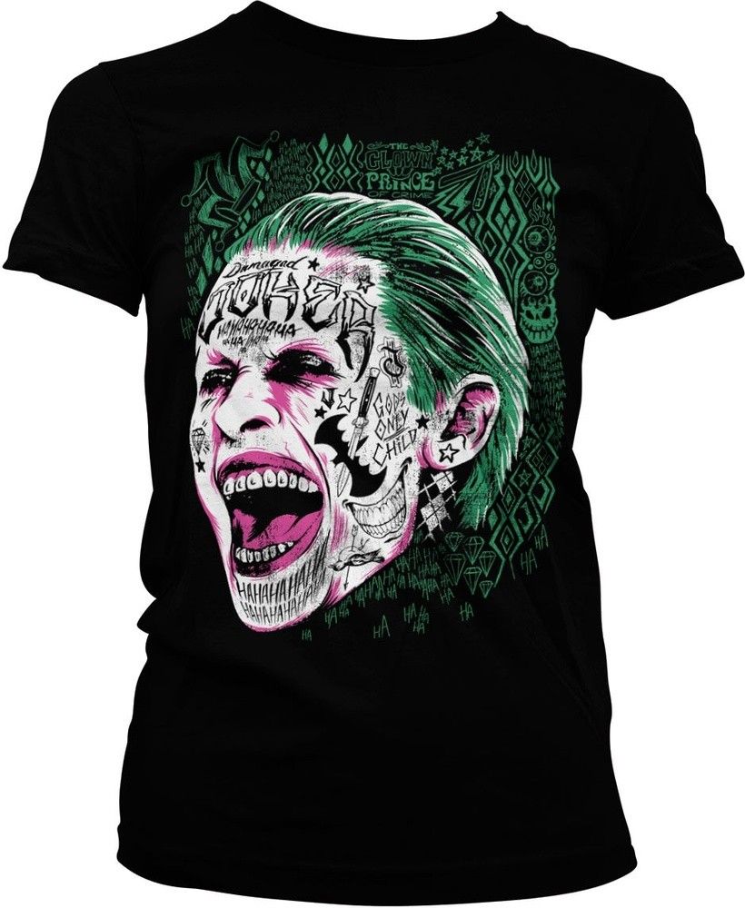 Dámské triko Suicide Squad Joker XL Hybris