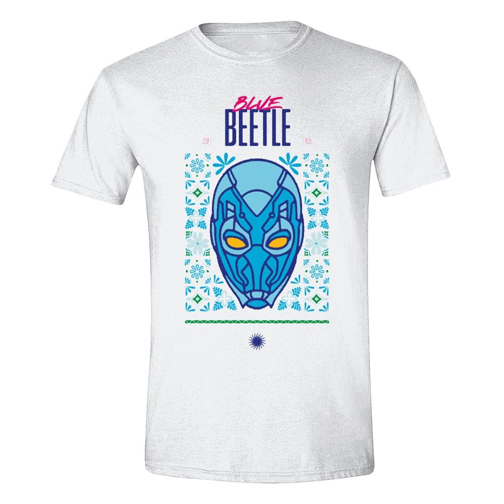 DC Comics Tričko Blue Beetle Helma Velikost S PCMerch