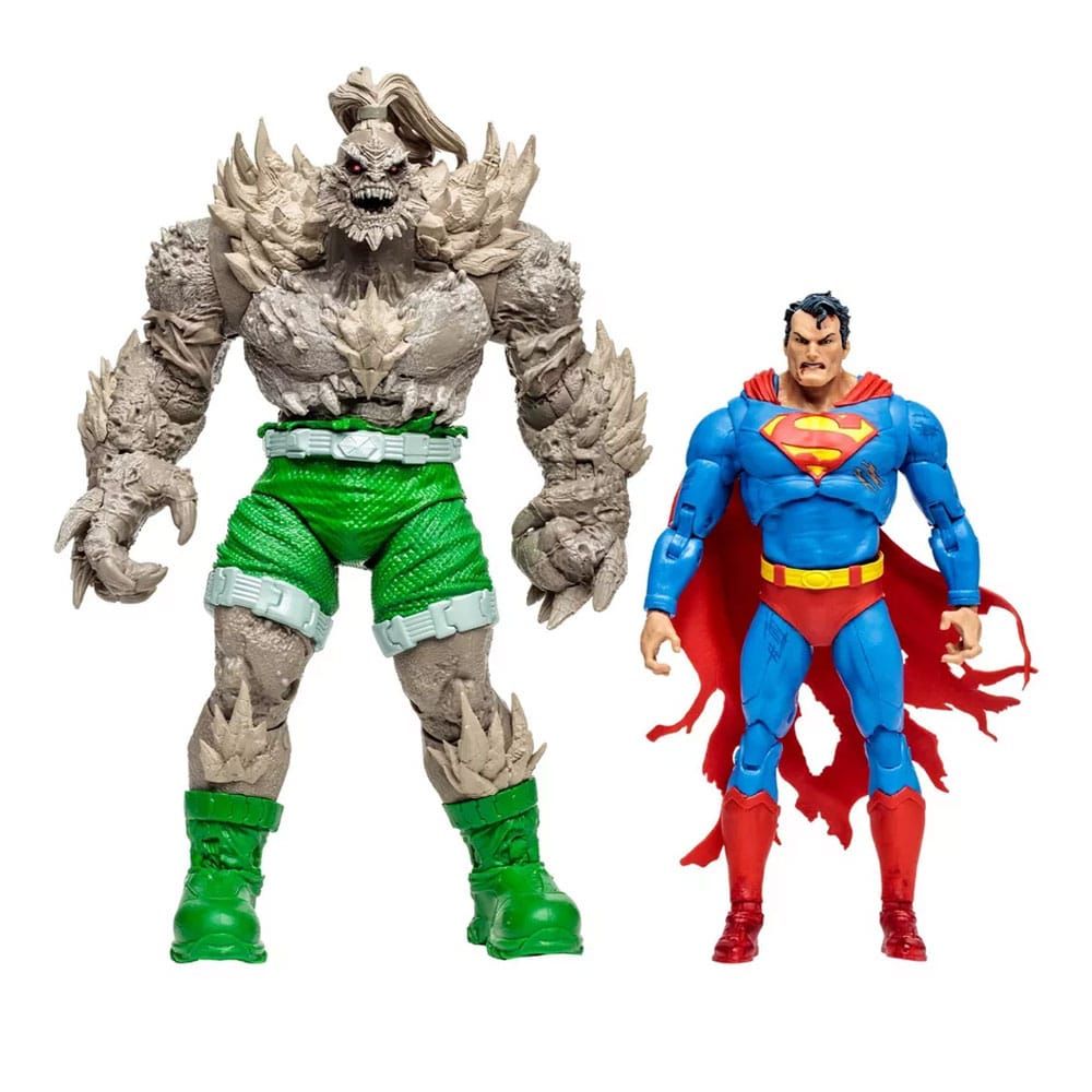 DC Multiverse Akční Figures Superman vs Doomsday (Gold Label) 18 cm McFarlane Toys