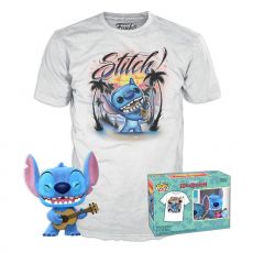 Lilo & Stitch POP! & Tee Box Ukelele Stitch (FL) Velikost S Funko