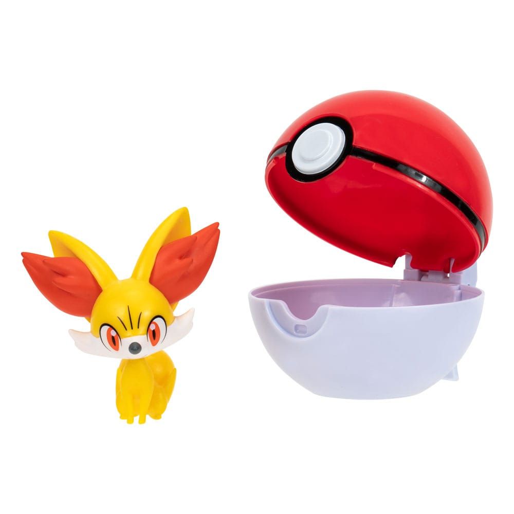 Pokémon Clip'n'Go Poké Balls Fennekin & Poké Ball Jazwares