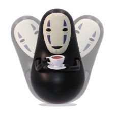 Spirited Away Round Bottomed Figurína No Face's coffe time 6 cm
