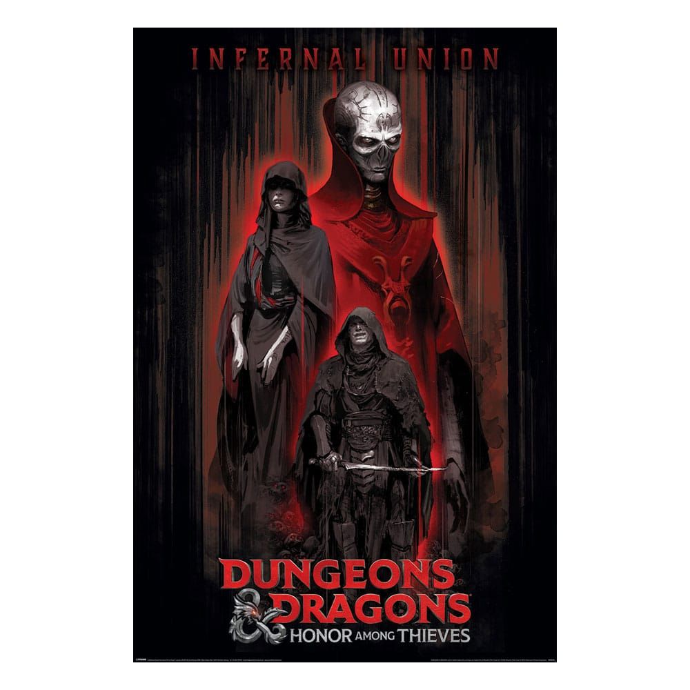 Dungeons & Dragons: Movie Plakát Pack Infernal Union 61 x 91 cm (4) Pyramid International