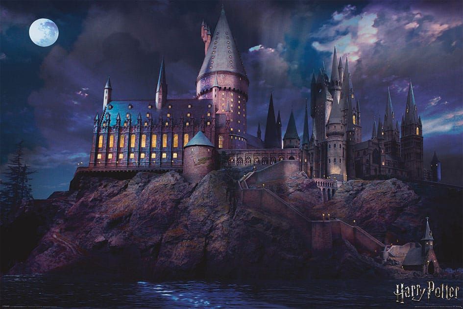 Harry Potter Plakát Pack Bradavice 61 x 91 cm (4) Pyramid International