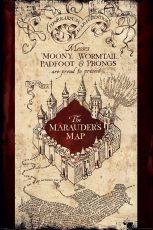 Harry Potter Plakát Pack Marauders Map 61 x 91 cm (4)