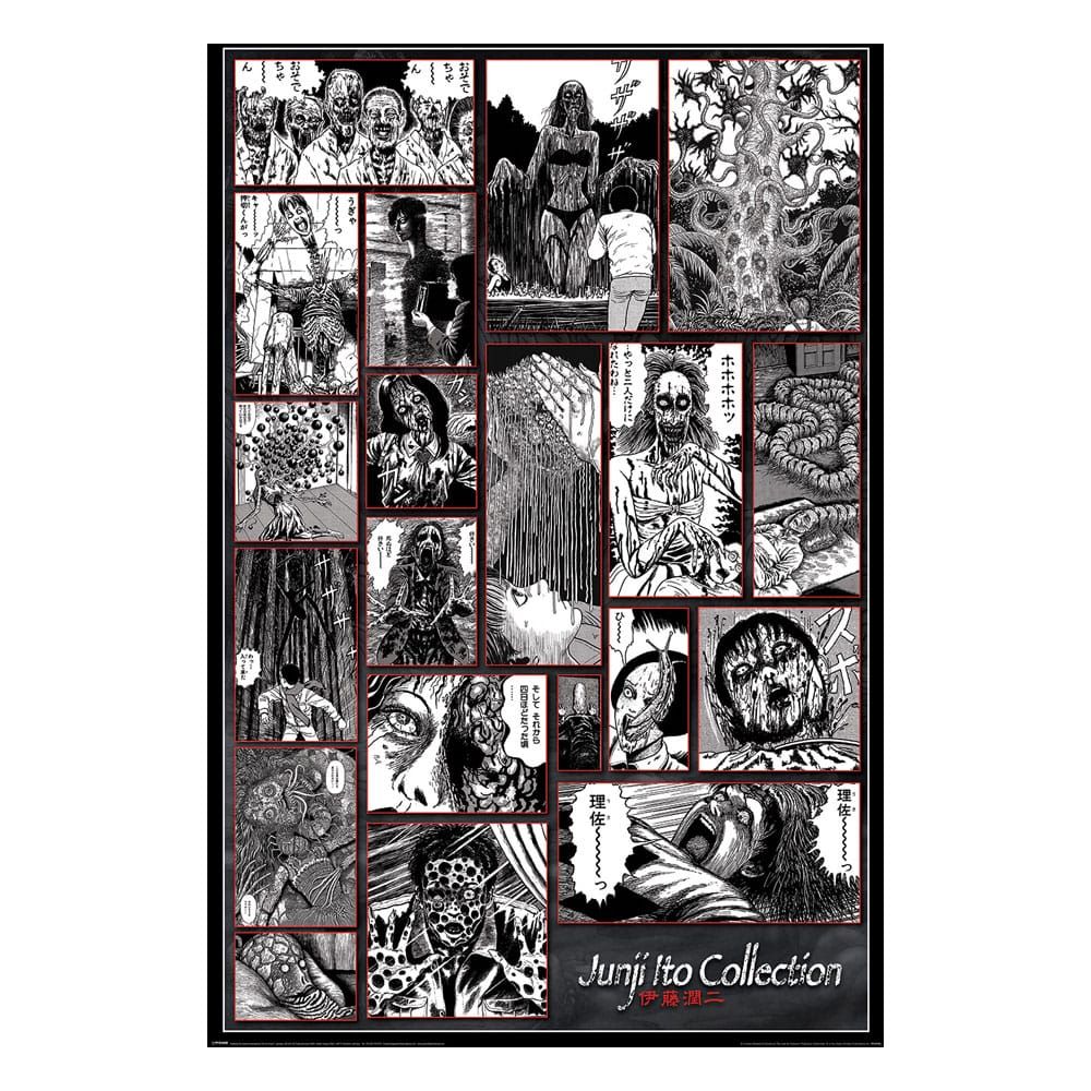 Junji Ito Plakát Pack Kolekce of the Macabre 61 x 91 cm (4) Pyramid International