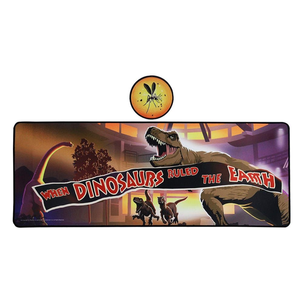 Jurassic Park Desk Pad & Podtácky Set Dinosaurs Limited Edition FaNaTtik