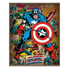 Marvel Comics Plakát Pack Captain America Retro 40 x 50 cm (4)