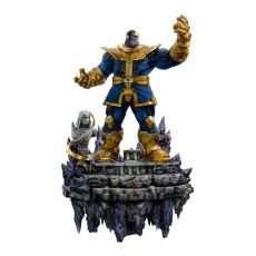 Marvel Deluxe BDS Art Scale Soška 1/10 Thanos Infinity Gaunlet Diorama 42 cm