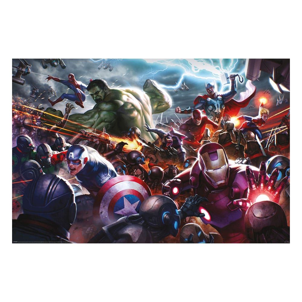 Marvel Plakát Pack Future Fight Heroes Assult 61 x 91 cm (4) Pyramid International