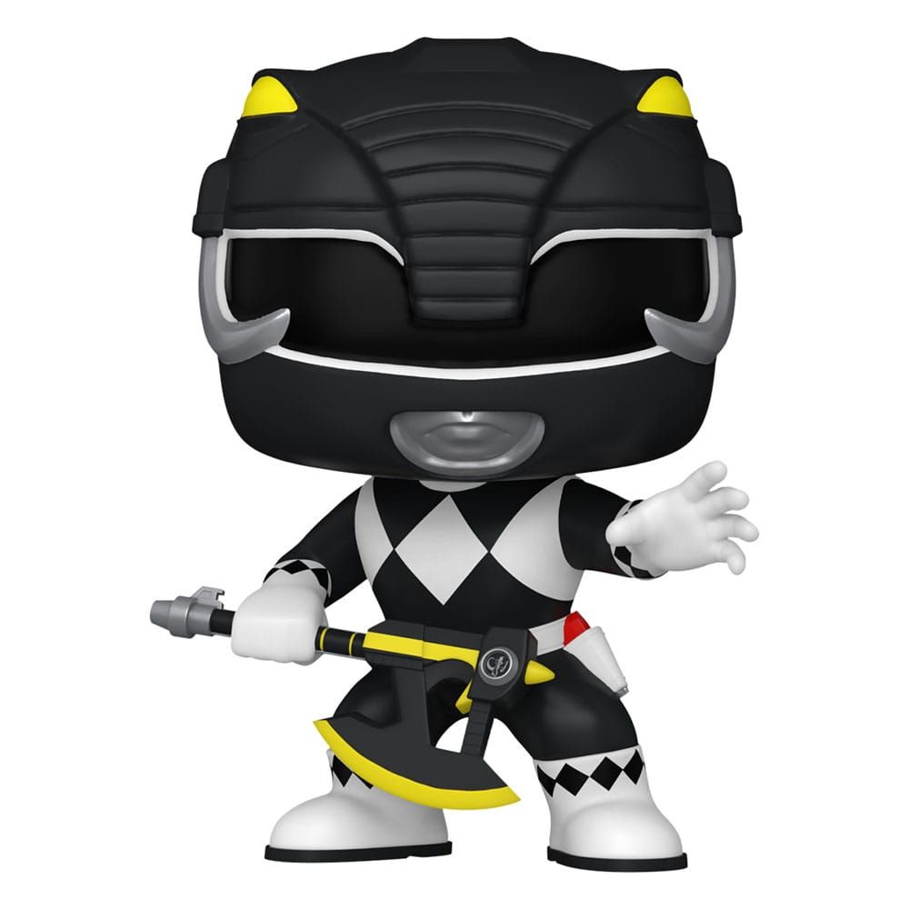 Power Rangers 30th POP! TV vinylová Figure Black Ranger 9 cm Funko