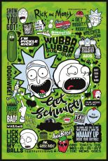 Rick and Morty Plakát Pack Quotes 61 x 91 cm (4)