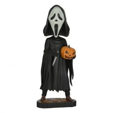 Scream Head Knocker Bobble-Head Ghost Face with Pumpkin 20 cm NECA