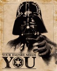 Star Wars Classic Plakát Pack Your Empire Needs You 40 x 50 cm (4)