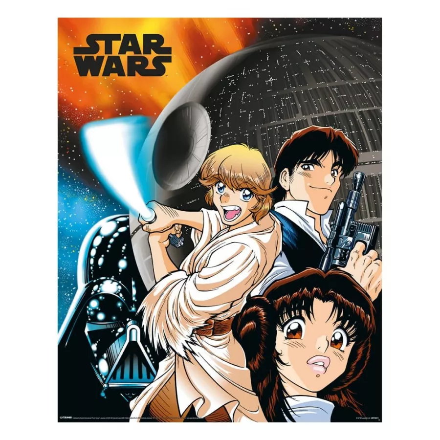 Star Wars Plakát Pack Manga Madness 40 x 50 cm (4) Pyramid International