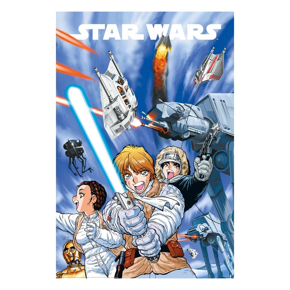 Star Wars Plakát Pack Manga Madness 61 x 91 cm (4) Pyramid International