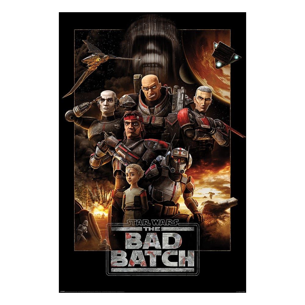 Star Wars: The Bad Batch Plakát Pack Montage 61 x 91 cm (4) Pyramid International