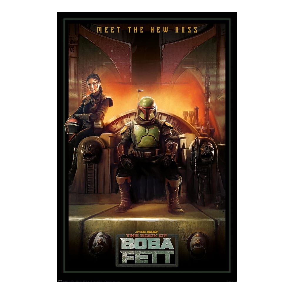 Star Wars: The Book of Boba Fett Plakát Pack Meet the new Boss 61 x 91 cm (4) Pyramid International