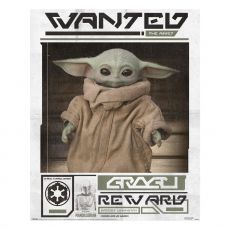 Star Wars: The Mandalorian Plakát Pack Grogu Wanted 40 x 50 cm (4)