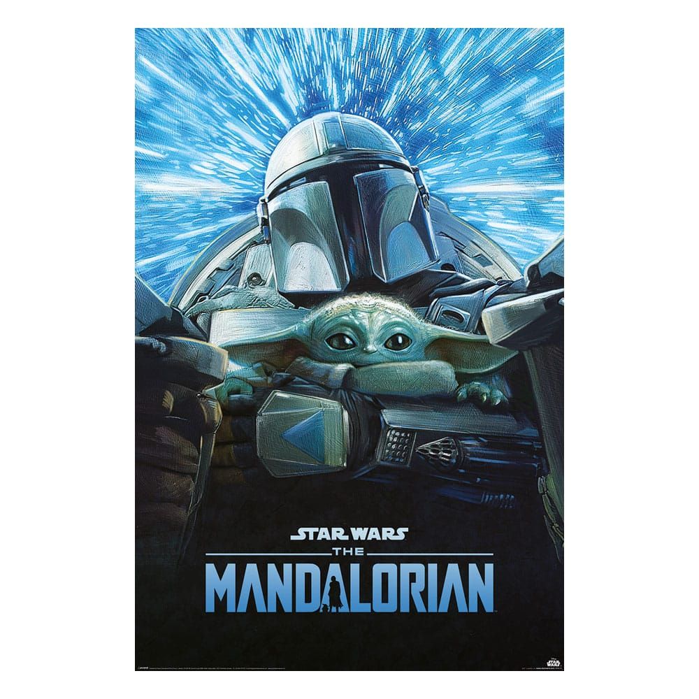 Star Wars: The Mandalorian Plakát Pack Lightspeed 61 x 91 cm (4) Pyramid International