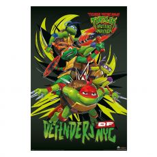 Teenage Mutant Ninja Turtles: Mutant Mayhem Plakát Pack Defenders of NYC 61 x 91 cm (4)
