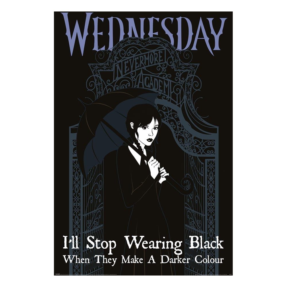 Wednesday Plakát Pack Darker than Black 61 x 91 cm (4) Pyramid International