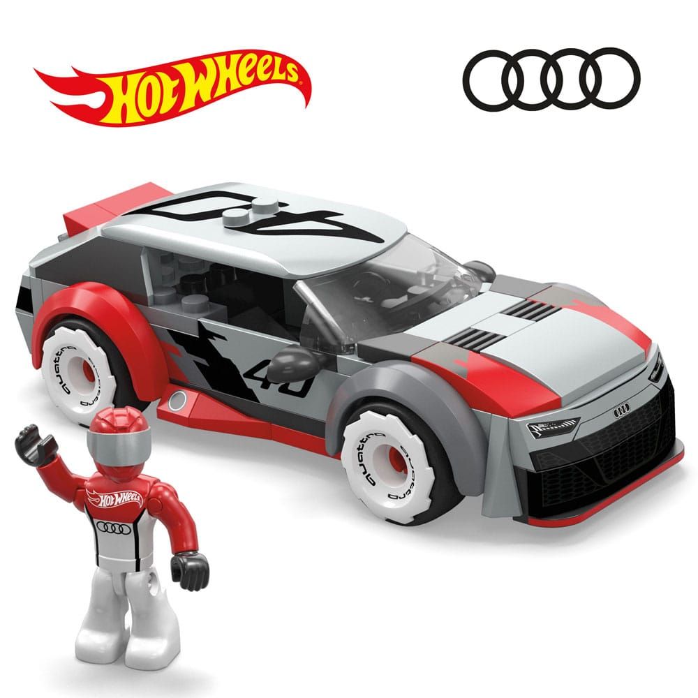Hot Wheels MEGA Construction Set Audi RS 6 GTO Concept 13 cm Mattel