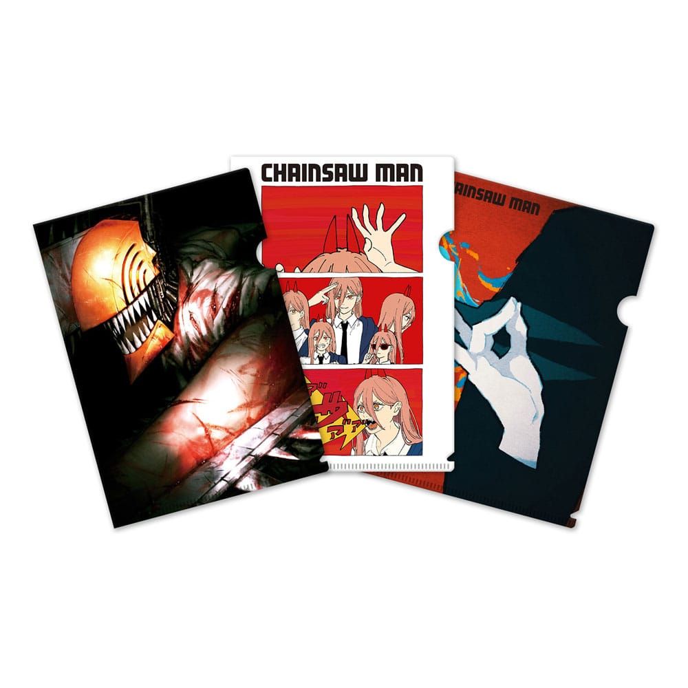 Chainsaw Man Clearfile 3-Set Sakami Merchandise