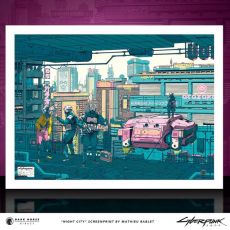 Cyberpunk 2077 Art Print Night City 45 x 60 cm
