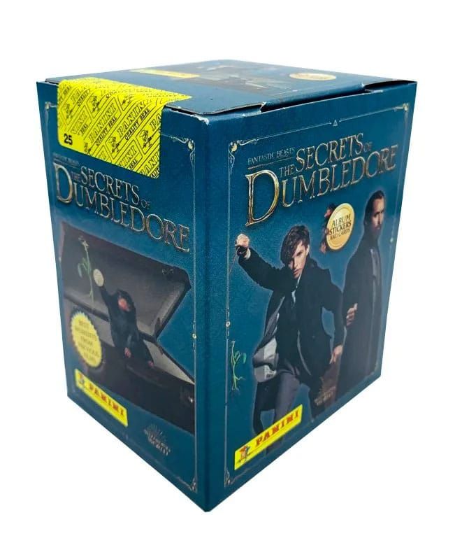 Fantastic Beasts: The Secrets of Dumbledore Stickers & Trading Karty Display (36) Německá Verze Panini