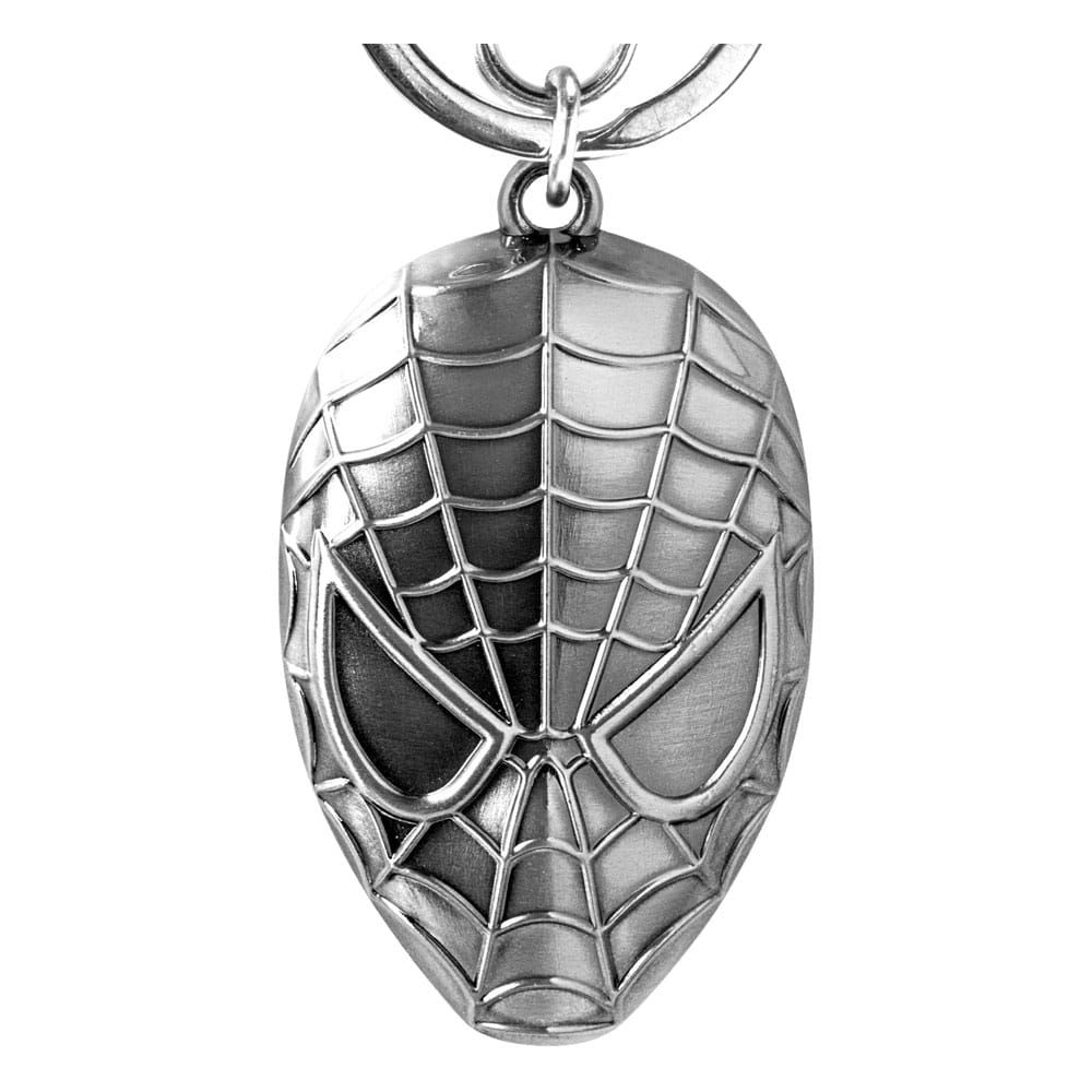 Marvel Metal Keychain Spider Man Head Monogram Int.
