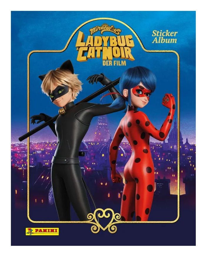 Miraculous: Ladybug & Cat Noir, The Movie Nálepka Kolekce Album Německá Verze Panini