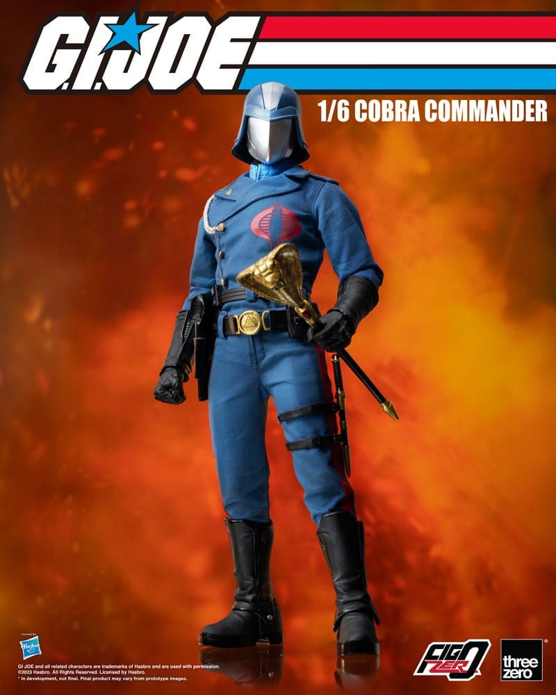 G.I. Joe FigZero Akční Figure 1/6 Cobra Commander 30 cm ThreeZero