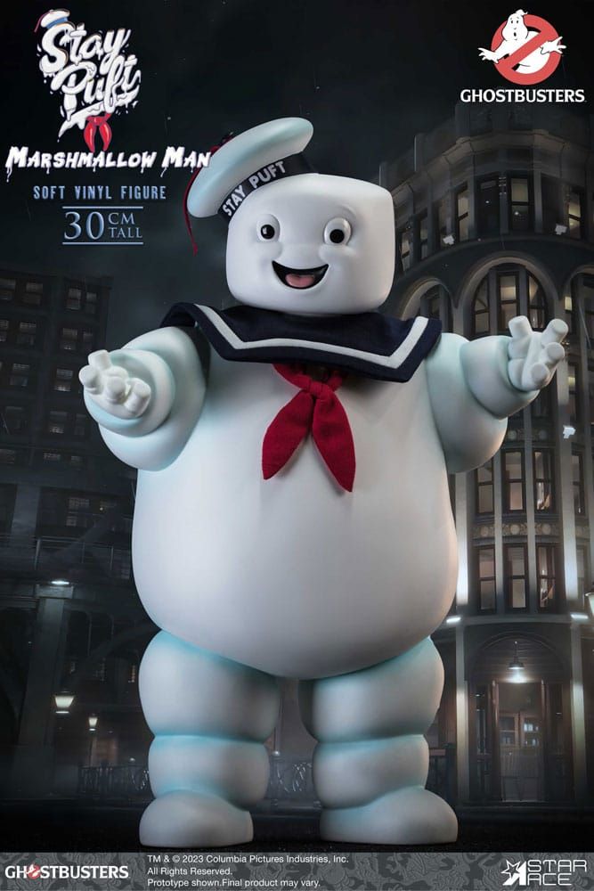 Ghostbusters Soft Vinyl Soška Stay Puft Marshmallow Man Normal Verze 30 cm Star Ace Toys
