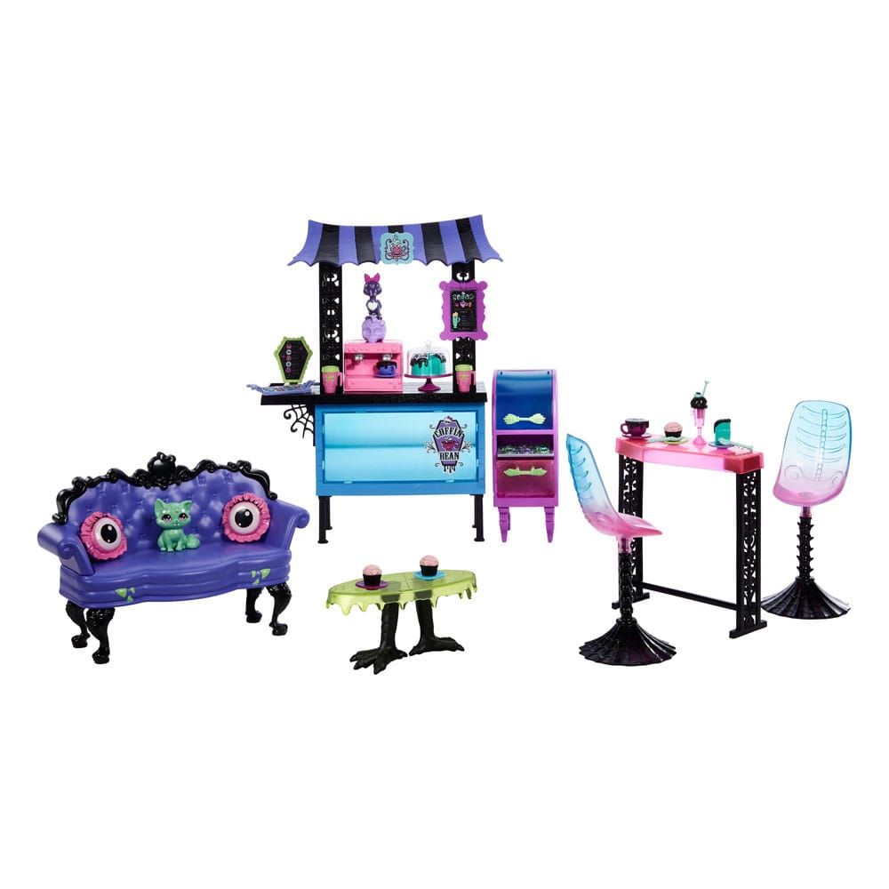 Monster High Herní sada The Coffin Bean Café Lounge Mattel