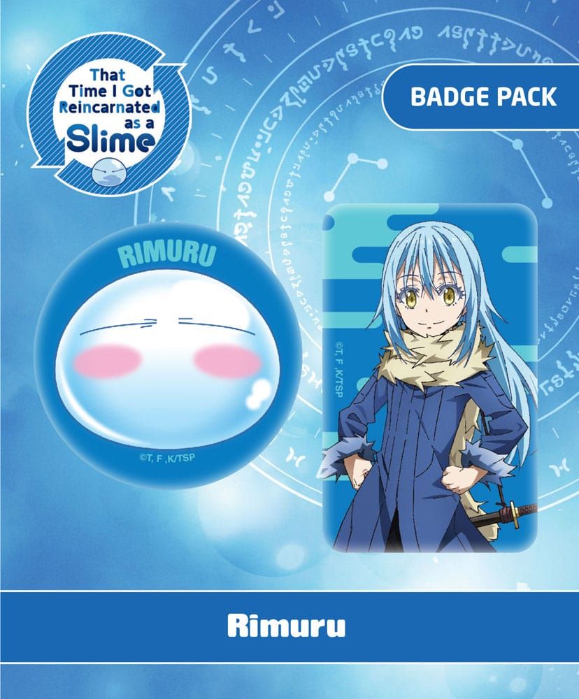 That Time I Got Reincarnated as a Slime Pin Placky 2-Pack Rimuru POPbuddies