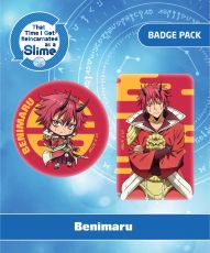 That Time I Got Reincarnated as a Slime Pin Placky 2-Pack Benimaru