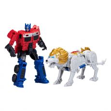 Transformers: Rise of the Beasts Beast Alliance Combiner Akční Figure 2-Pack Optimus Prime & Lionblade 13 cm