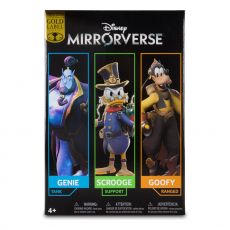 Disney Mirrorverse Akční Figures Combopack Genie, Scrooge McDuck & Goofy (Gold Label) 13 - 18 cm