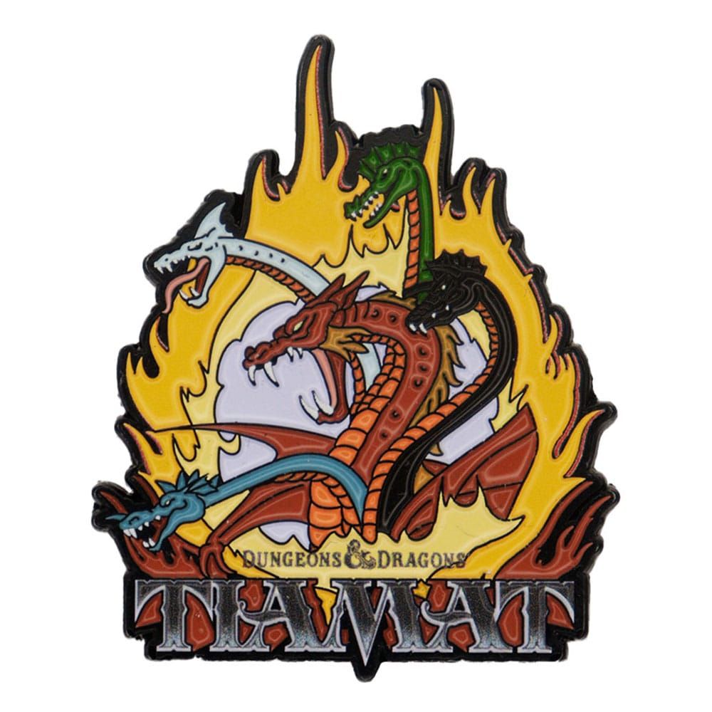 Dungeons & Dragons: The Cartoon Pin Odznak 40th Anniversary Tiamat FaNaTtik