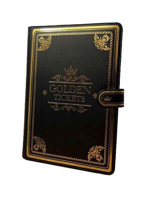 Golden Tickets Collector's Album / Portfolio Edition 1 Cartoon Kingdom