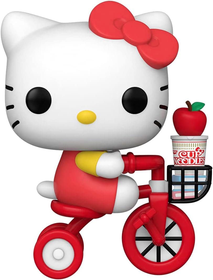 Hello Kitty POP! Sanrio vinylová Figure HKxNissin- HK on Bike 9 cm Funko